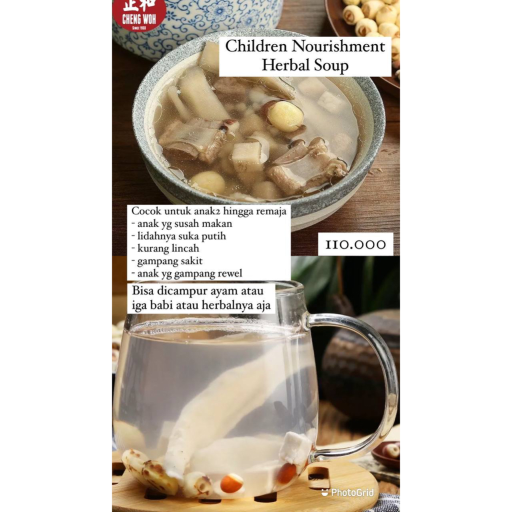 

CHENG WOH CHILDREN NOURISHMENT HERBAL SOUP