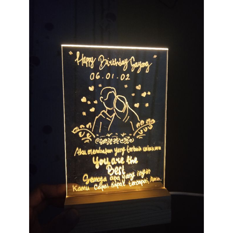 

GIVE AKRILIK CASTEM ( FREE BOX, MINI BUKET, CARD, STIKET THANKYOU) / KADO ULANG TAHUN / GIVE BOX / KADO WISUDA / KADO PERNIKAHAN