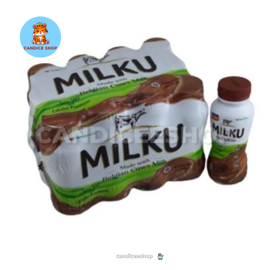 

Milku Susu UHT 200 ml / Coklat & Stroberi/ Harga per pack isi 12 botol