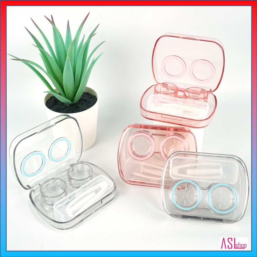 TEMPAT SOFTLENS MINI TRANSPARAN WARNA