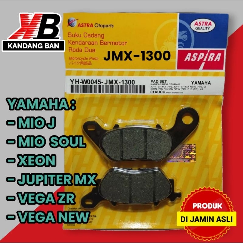 KAMPAS REM ASPIRA DEPAN MATIC YAMAHA MIO J,XEON,SOUL,JUPITER MX,VEGA ZR,VEGA NEW