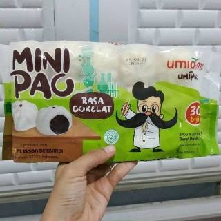 

UMIA-MI MINI PAO (BAKPAO MINI) COKLAT/ DAGING SAPI FROZEN FOOD