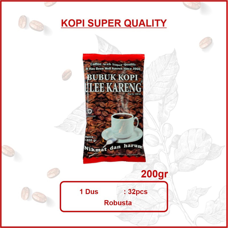 

Kopi Super Quality Robusta 1 dus / 32 pcs