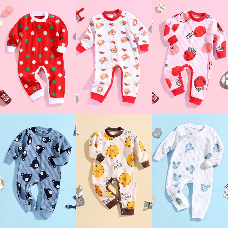 Jumper Jumpsuit Romper Anak Bayi Baby Laki Perempuan Newborn