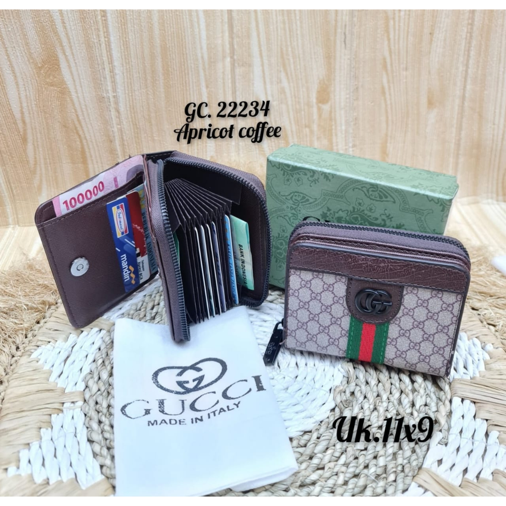 dompet wanita kartu / dompet kartu ada tempat uang free box