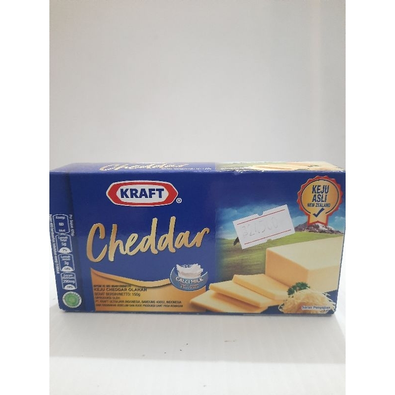 

Keju Kraft cheddar 150gr (New Arrival)