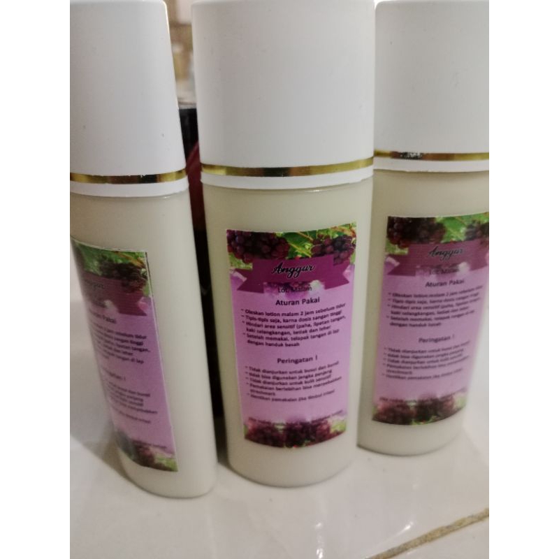 lotion anggur original pemutih badan