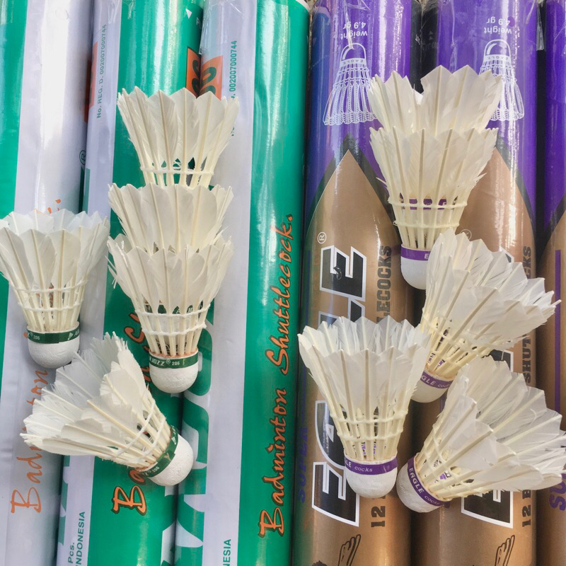 [ Takkasihmurah ] Kok bekas murah berkualitas/cock badminton bekas mulus