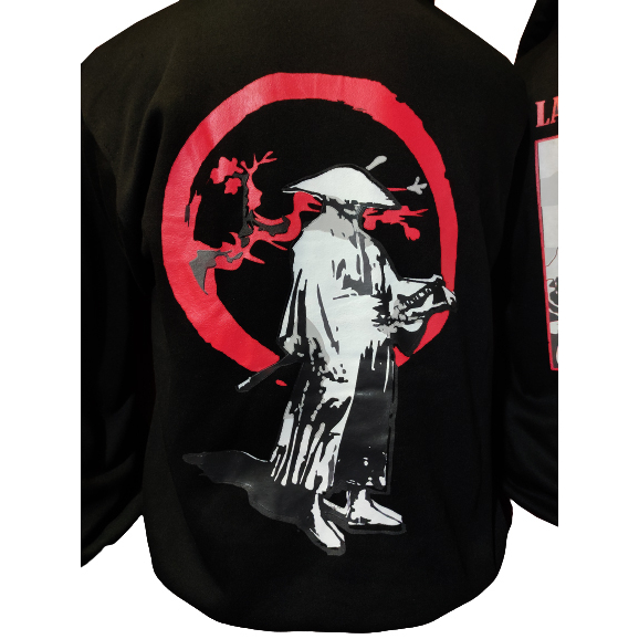 Jaket Sweater Hoodie Anak Laki Laki Samurai Jepang Hoodie Anime Jepang Bahan Katun Size S-XL