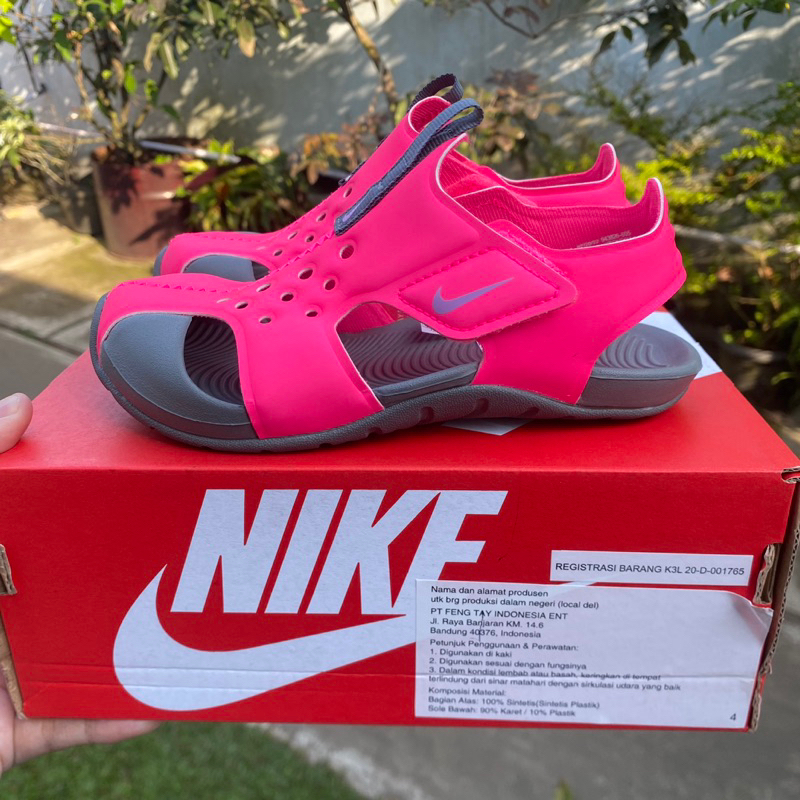 Sale Nike Sunray Protect 2 Hyper Pink kids original 100%