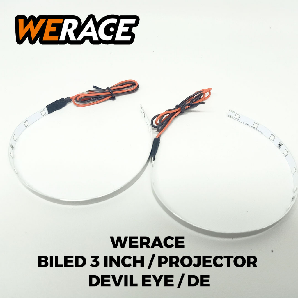 [WERACE] BILED 3&quot; 2,5&quot; 3 INCH 2,5 INCH LASER PROJECTOR PROJIE + KIPAS 55WATT | SHROUD BMW | DEVIL EYE REQUEST WARNA WERACE