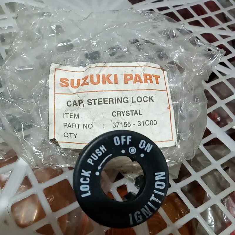 tutup caver kunci kontak Suzuki crystal