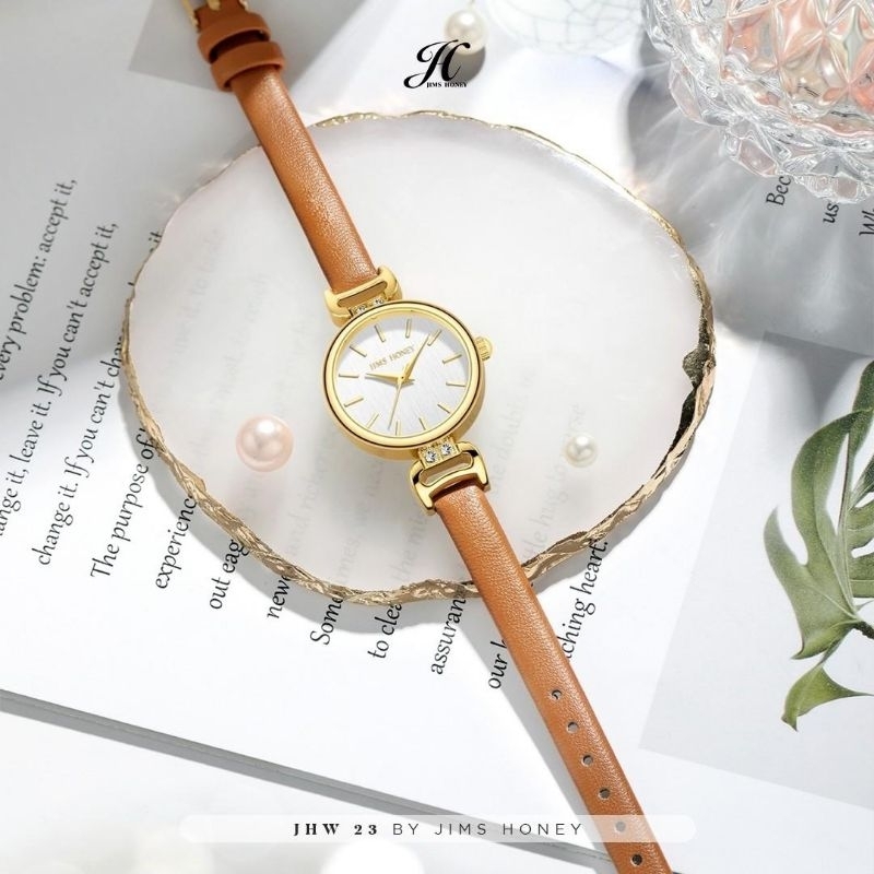 JHW 23 JAM TANGAN JIMS HONEY ORI WANITA IMPOR QUARTZ WATER RESISTANT WATCH ARLOJI CEWEK  ANTI AIR JHW23