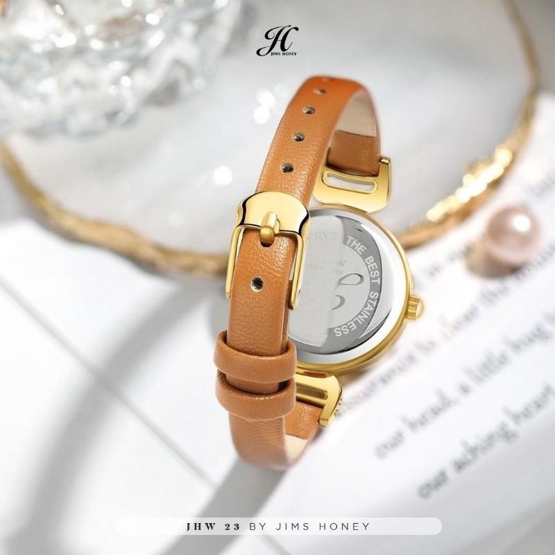 JHW 23 JAM TANGAN JIMS HONEY ORI WANITA IMPOR QUARTZ WATER RESISTANT WATCH ARLOJI CEWEK  ANTI AIR JHW23