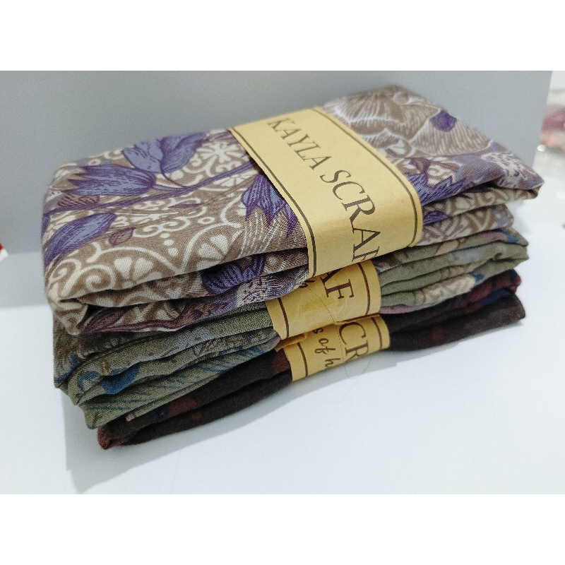 Hijab Voal Premium Motif Violet Sense by Kayla Scarf