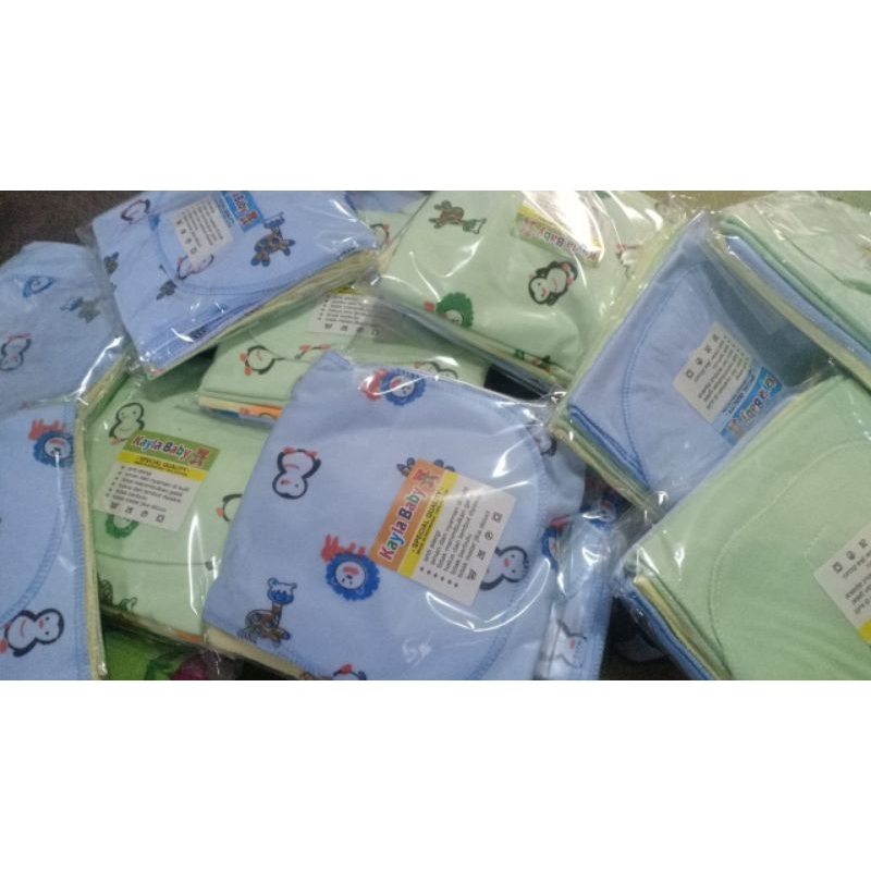 K-TA SNI 3 pcs GURITA REKAT Motif KATUN Bayi Gurita Instan Perlengkapan Bayi Baru Lahir