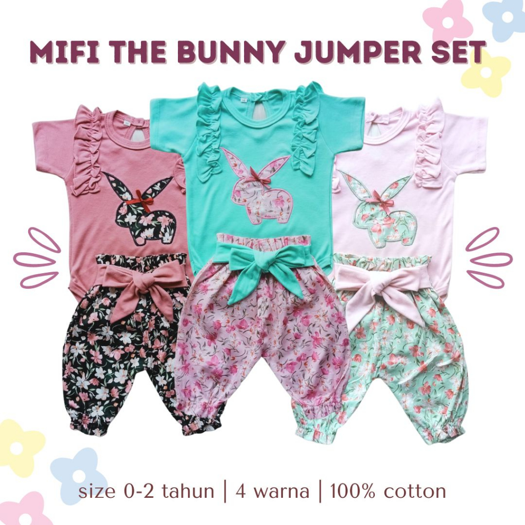 GROSIR mifi the bunny jumper set (3)