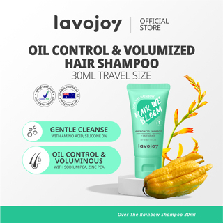 LAVOJOY Shampoo, Conditioner, Body Wash + Body Serum Middle Size 30 ml