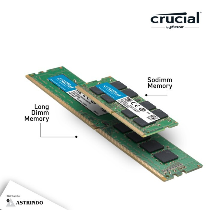 RAM Laptop Crucial 16GB DDR4 3200Mhz PC4-25600 - SODIMM