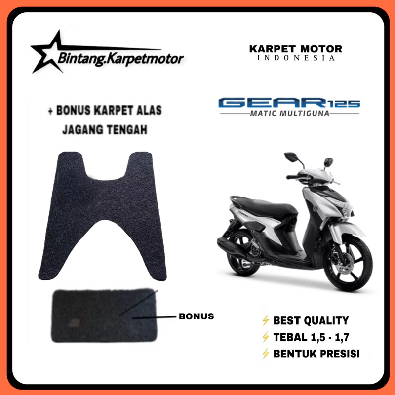 KARPET MIE-KARPET MOTOR YAMAHA GEAR 125-KARPET MIE GEAR 125-KARPET MATIC-KARPET YAMAHA-GEAR125