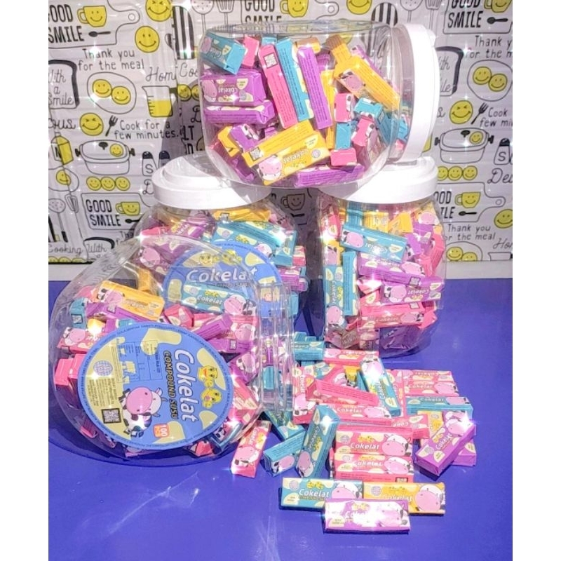 

Cokelat compound susu permen susu isi 100pc