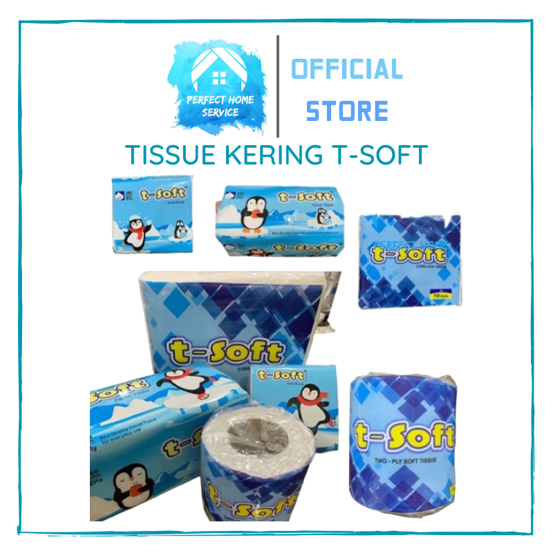 TISSUE KERING T-SOFT BERBAGAI MACAM VARIASI PREMIUM LEMBUT / TISU KERING [PERFECTHOME]