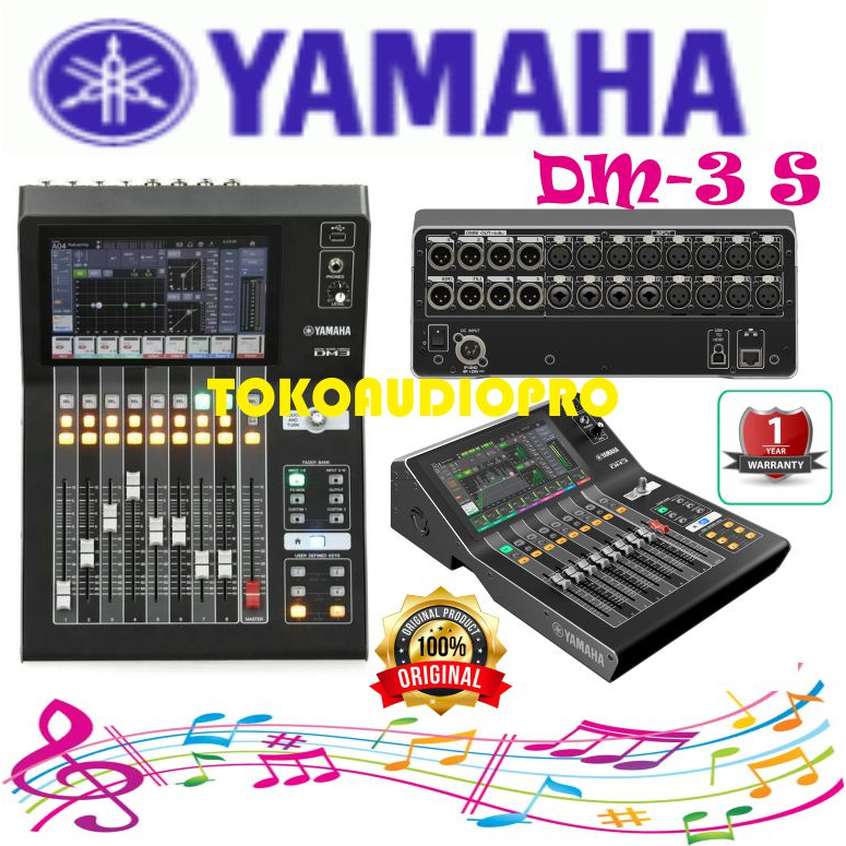 Digital MIxer Yamaha DM3S Digital Mixer Yamaha DM-3S  DM3   dm-3