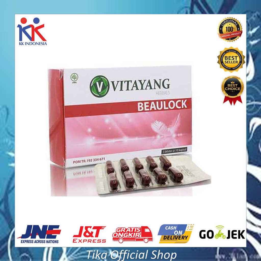 Vitayang Beaulock KK Indonesia Original Mengurangi Garis Halus, Keriput Serta Menjaga Elastisitas Ku