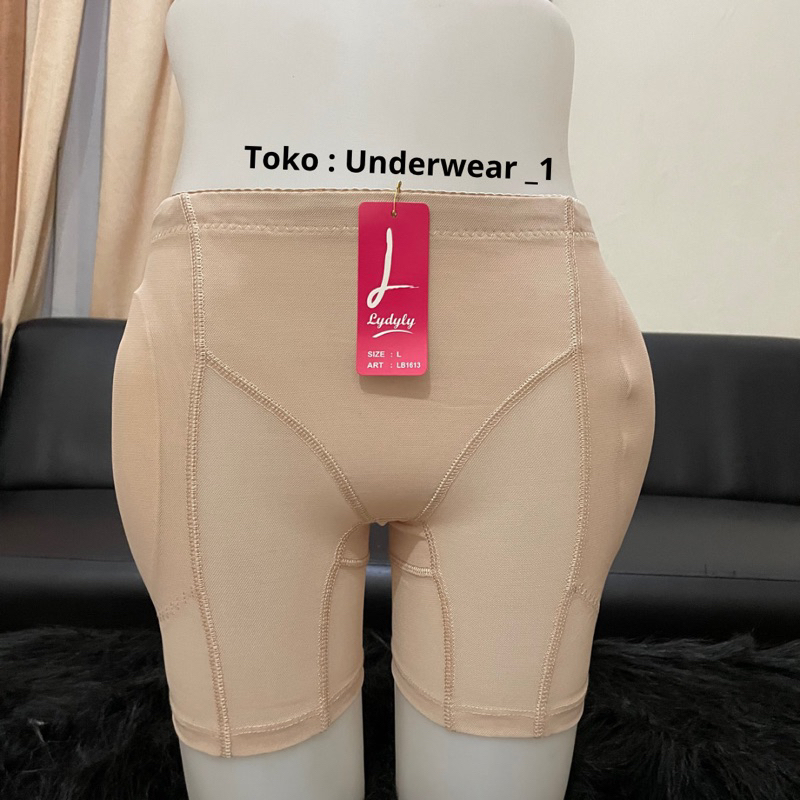 Lydyly 1613 Celana Dalam Busa Keliling Wanita Bahan Semi Korset