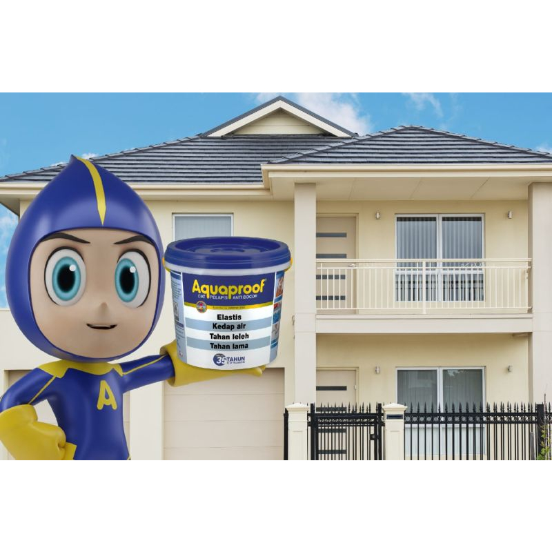 Aquaproof Cat Pelapis Anti Bocor Kemasan 20kg - 032 Biru Muda