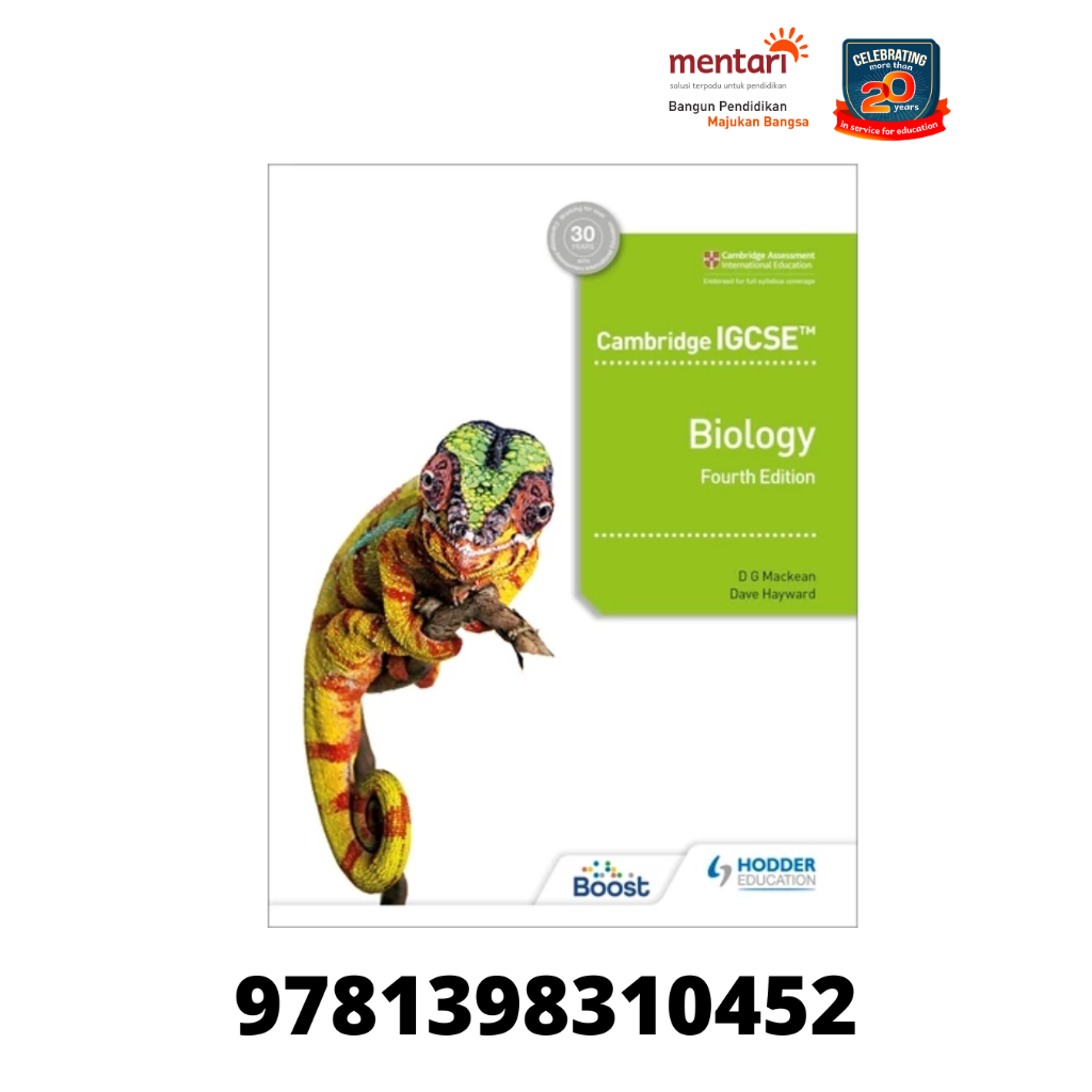 Cambridge IGCSE™ Biology 4th Edition | Buku Pelajaran Biologi SMP-SMA