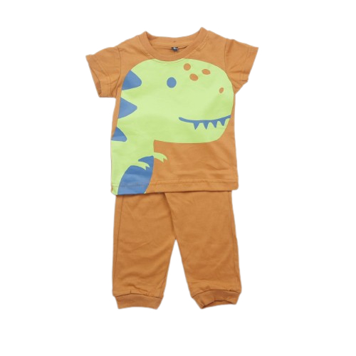 PAJAMAS BABY TEES PINEAPPLE SET JOGER ANIMAL 6 Bulan - 4 Tahun Setelan Anak Unisex