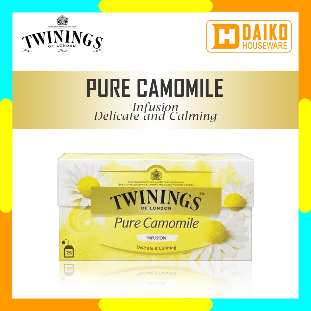 Infused Water Twinings Pure Camomile 25 x 2gr Minuman Infus Kantong