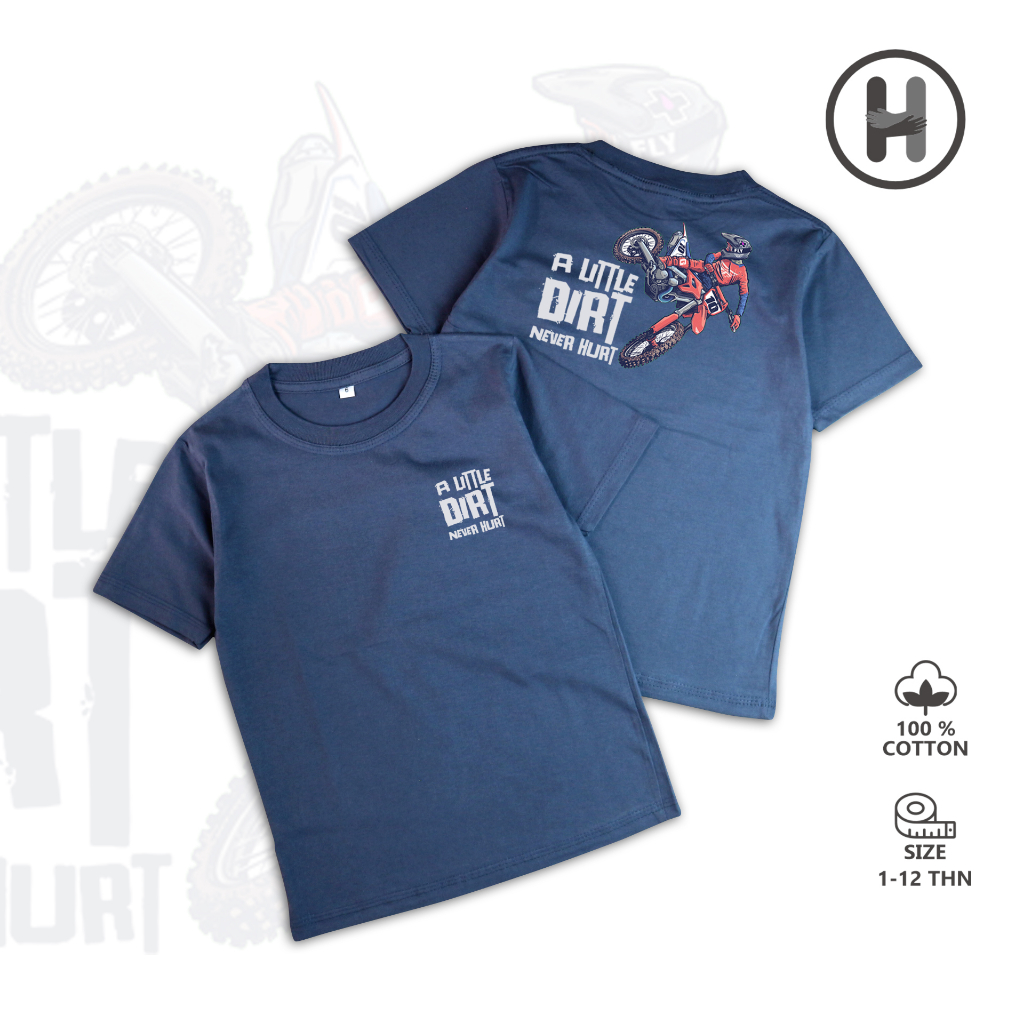 Kaos anak, Kaos anak Premium Motif motor cross