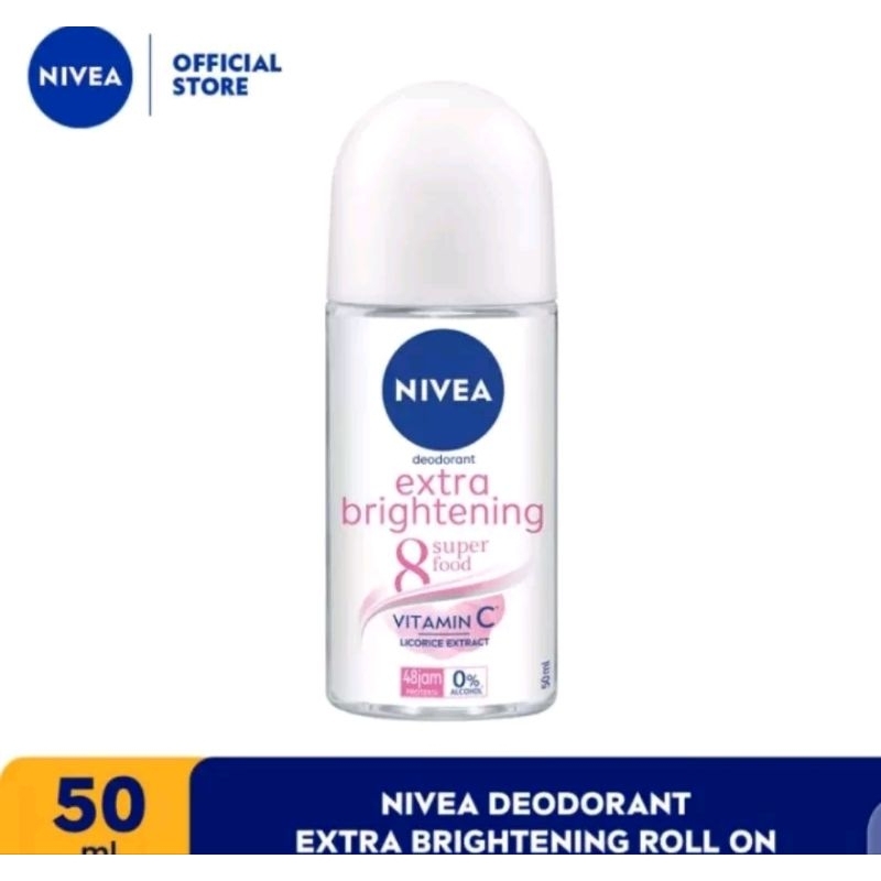 NIVEA Deodorant Roll On Extra Brightening