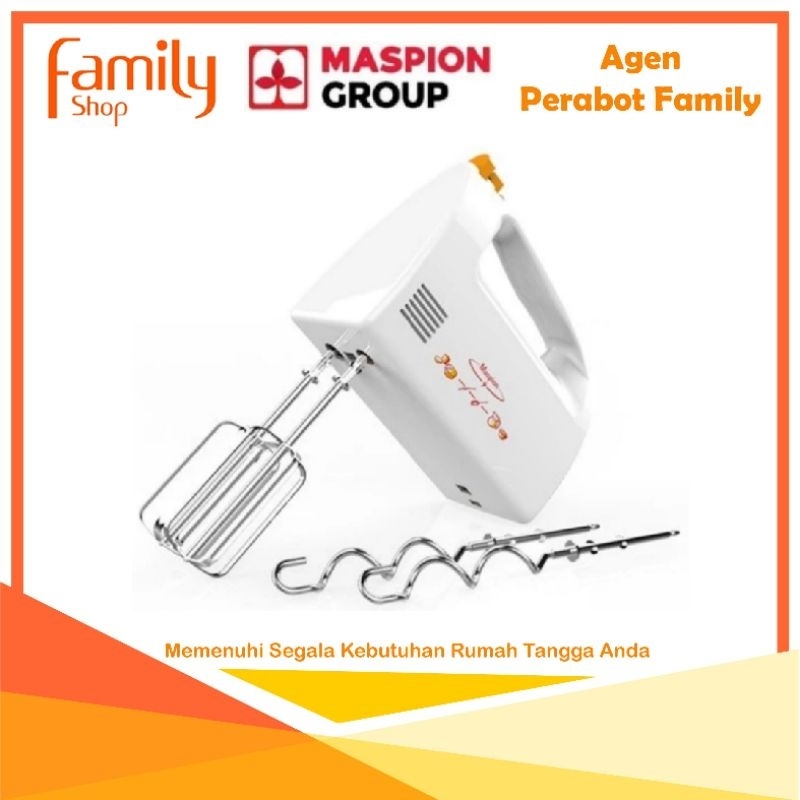 Maspion MT 1150 Hand Mixer / Pengaduk Adonan MT1150 Maspion Mixer Hand