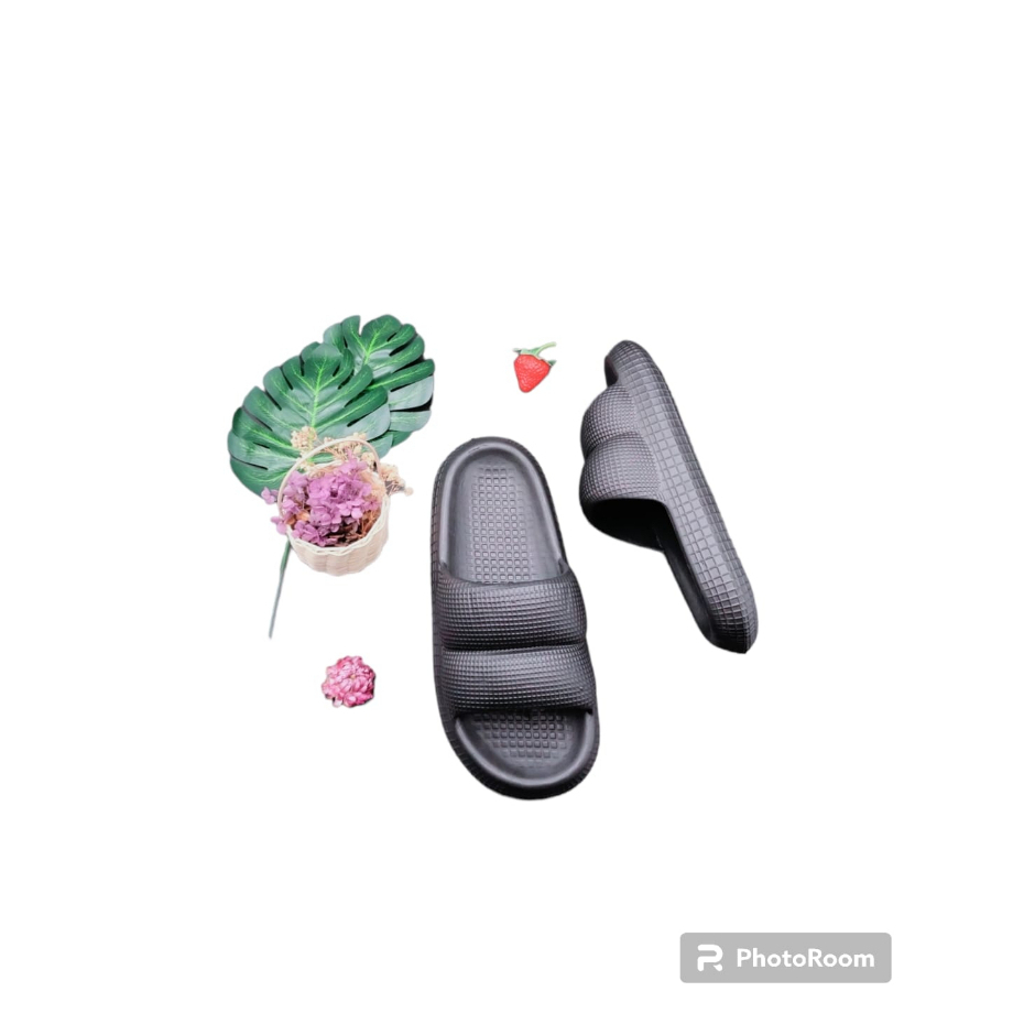 Sandal Rumah Karet Anti Slip Sandal Jelly Wanita Korean Import Sendal slop jelly Tebal termurah 9016