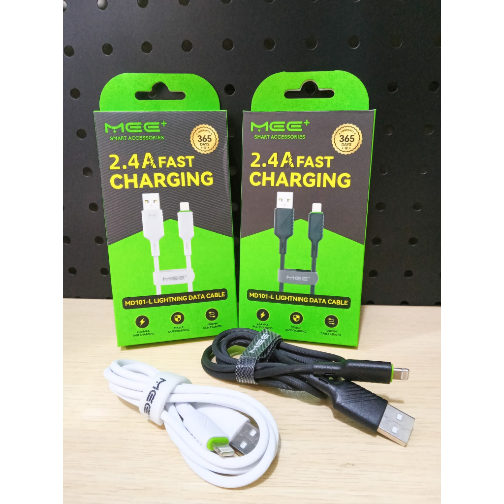 Kabel Data Lightning Fast Charging MEE+ MD101-L Kabel Lightning 100CM