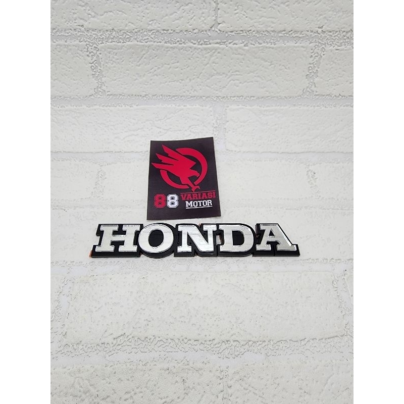 Emblem Akrilik Logo Honda - Emblem Logo Honda free double tape