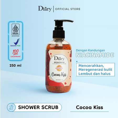 DIARY Brightening Shower Scrub With Niacinamide 250ml