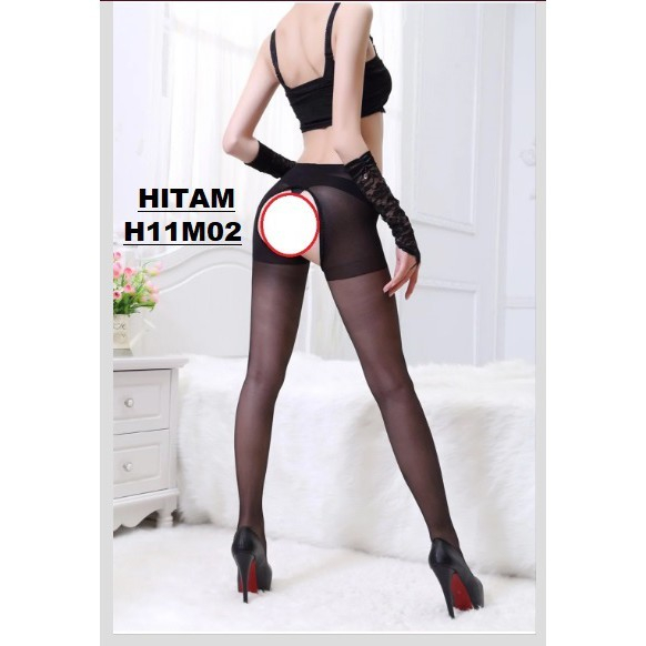 PantyHose Stocking Formal terbuka Open sexy