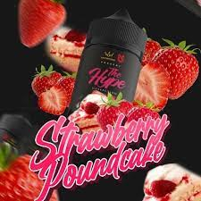 THE HYPE 60ML STRAWBERRY POUNDCAKE