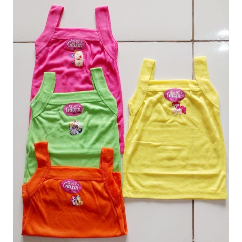 Singlet Stabilo kaos dalam Anak Cewek