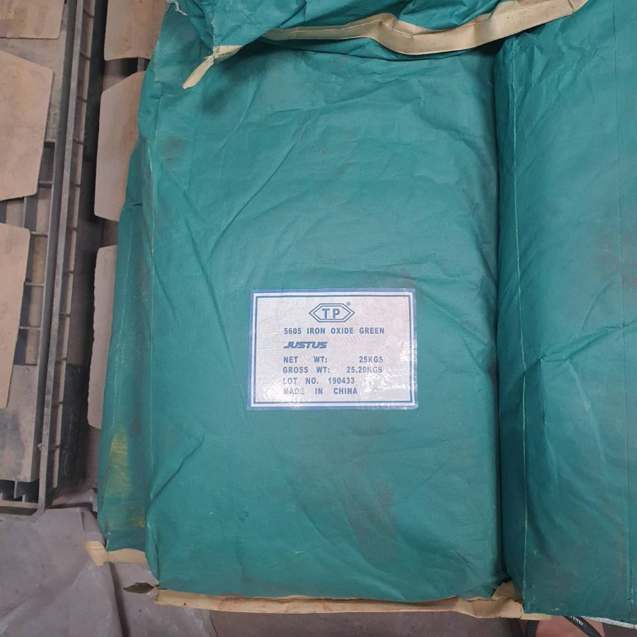 TP Iron Oxide Green 25 Kilogram Oker Hijau