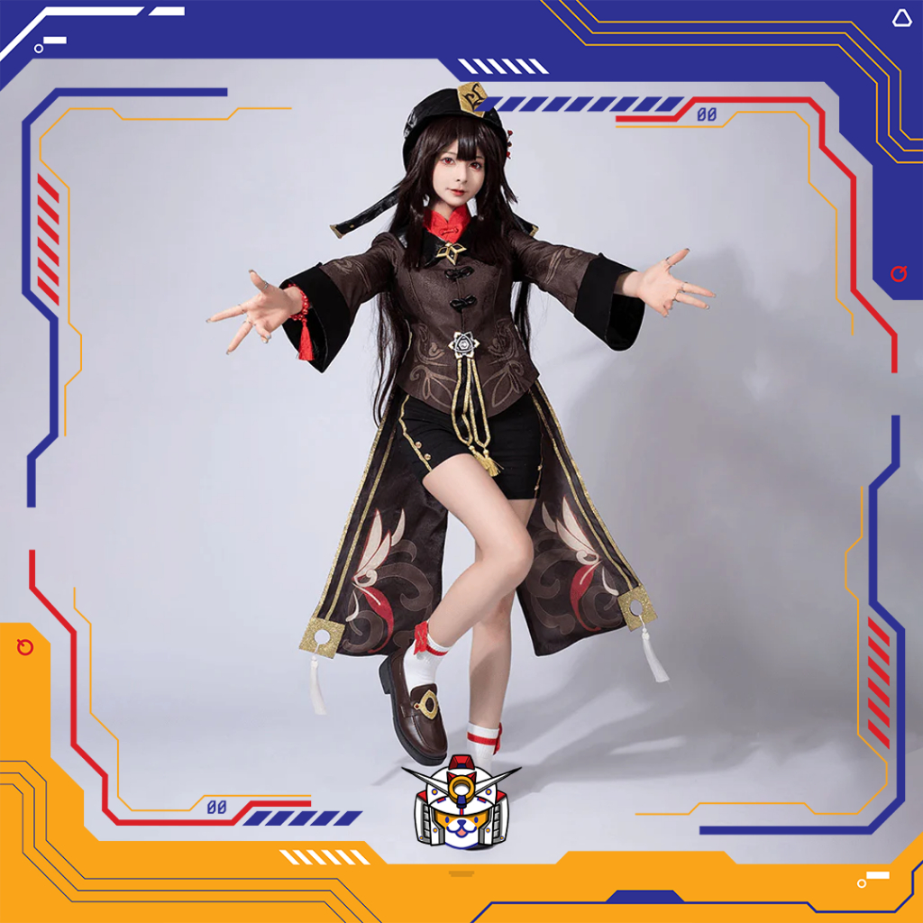 [QTakasi] hutao genshin impact costume cosplay PROMO