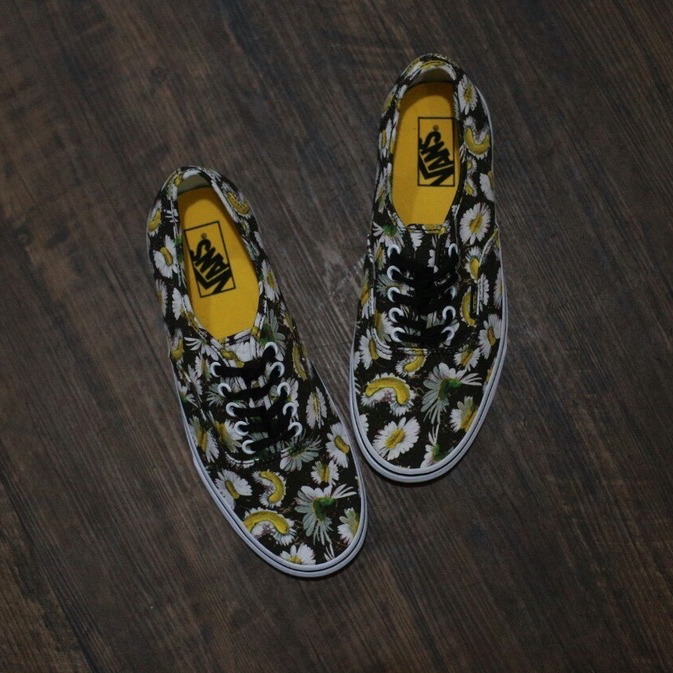 Vans Authentic Mutated Daisy Black Original