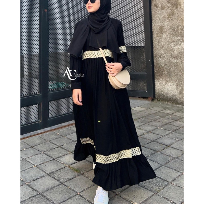 Abaya Gamis Dress Maxi Abaya Saudi 766