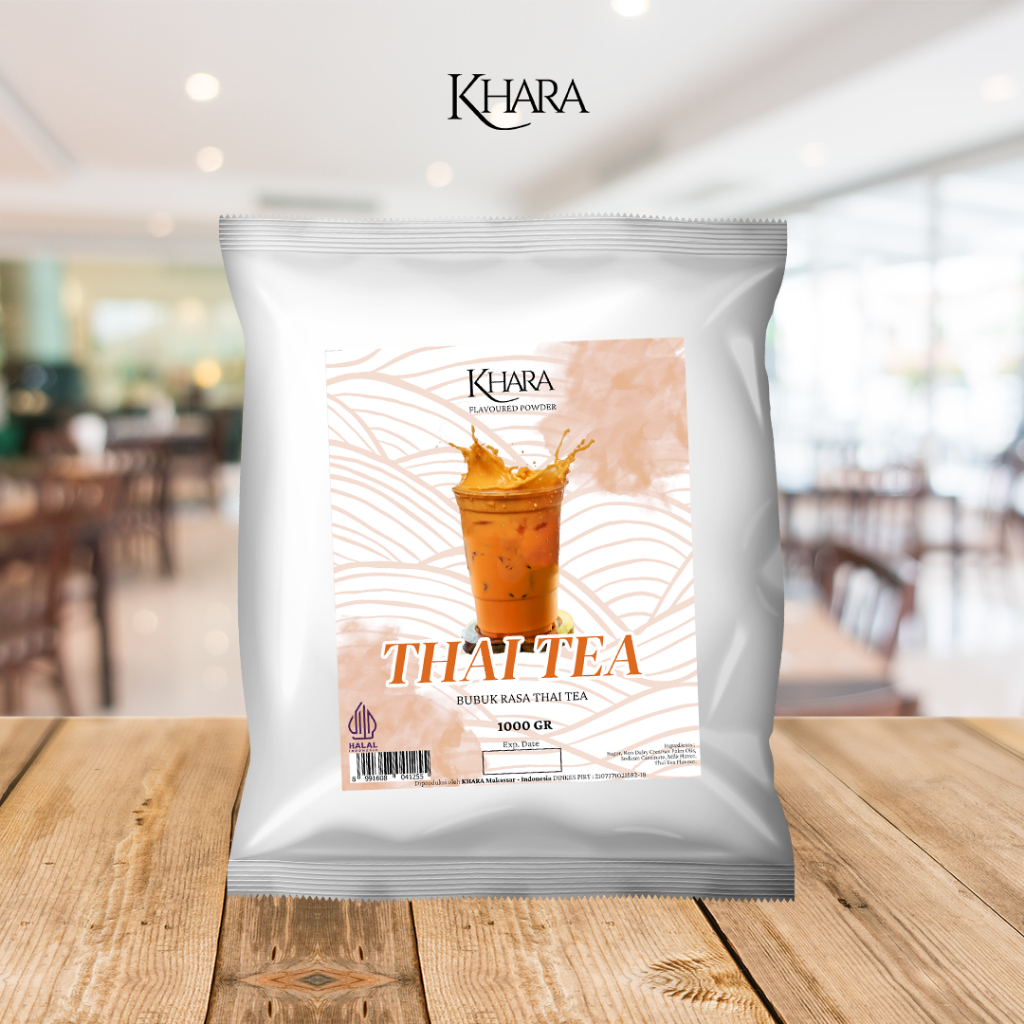 

Bubuk Minuman Rasa Thai Tea 1kg - Khara Thai Tea Flavoured Powder