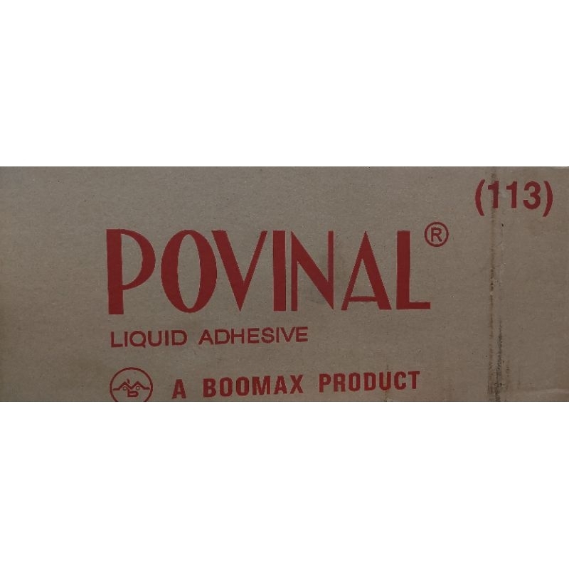 

HenJO Lem Cair Perekat Kertas Slime Liquid Glue Povinal 113 Besar ( 500ml )