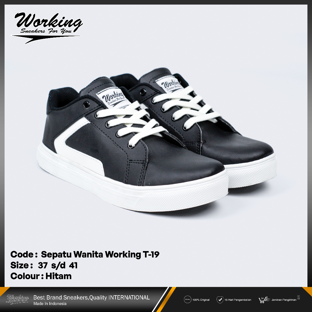 Sepatu Sneakers Wanita Olahraga Sepatu Kets Working T-19